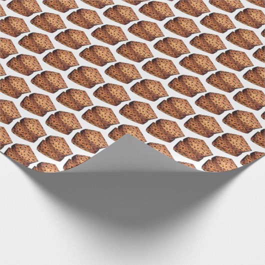 Bara Brith Wales Welsh Brot Frucht Loaf Backen Geschenkpapier (Ecke)