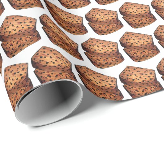 Bara Brith Wales Welsh Brot Frucht Loaf Backen Geschenkpapier (Rolleneckpunkt)