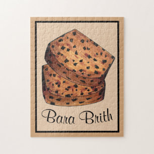 Bara Brith Wales Welsh Brot Frucht Loaf Backen Puzzle