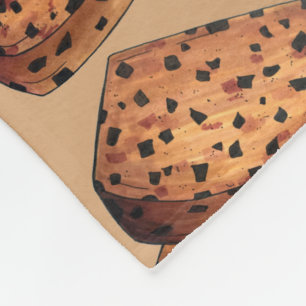 Bara Brith Welsh Speckled Brot Frucht Loaf UK Food Fleecedecke