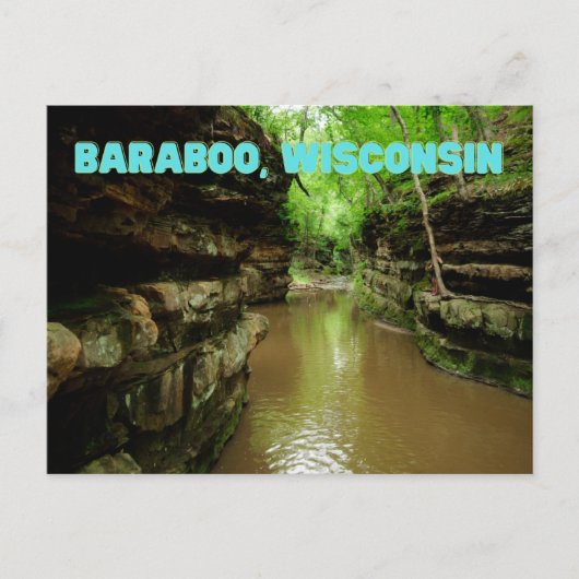 Baraboo, Wisconsin Postcard Postkarte (Vorderseite)
