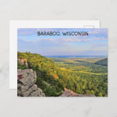 Baraboo wisconsin Postcard Postkarte (Vorne/Hinten)