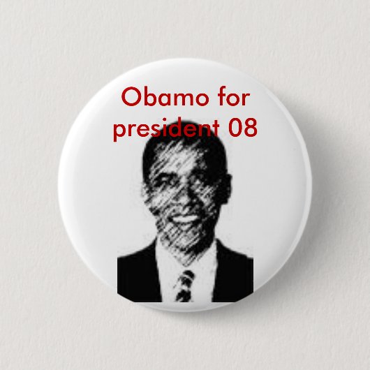 Barack7, Obamo für Präsident 08 Button (Vorderseite)