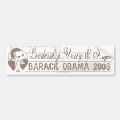 Barack Autoaufkleber 2008 (Vorne)