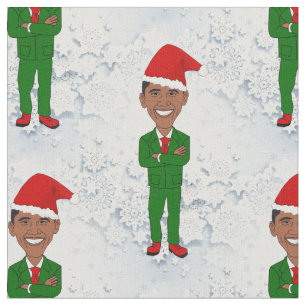 Barack-Bama-Santine Stoff
