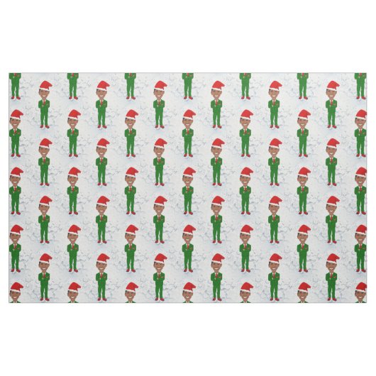 Barack-Bama-Santine Stoff (Fat Quarter (45,7 x 55,9 cm))