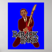 Barack Band Print Poster (Vorne)