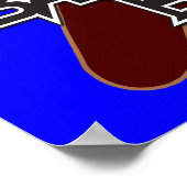 Barack Band Print Poster (Ecke)