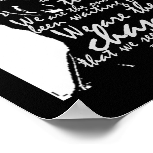 Barack Change Poster (Ecke)