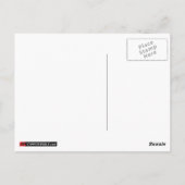 Barack-Creme der nackten Postkarte (Rückseite)