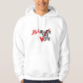 Barack das Abstimmungs-Sweatshirt Hoodie (Vorderseite)