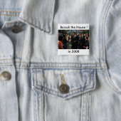 Barack das Haus! Button (Beispiel)