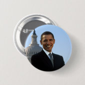 Barack, das schlaues Button schaut (Vorne & Hinten)