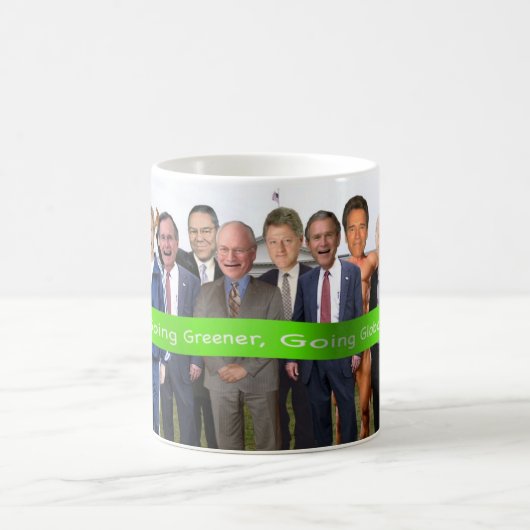 Barack des Alters - gehende grünere gehende Kaffeetasse (Mittel)