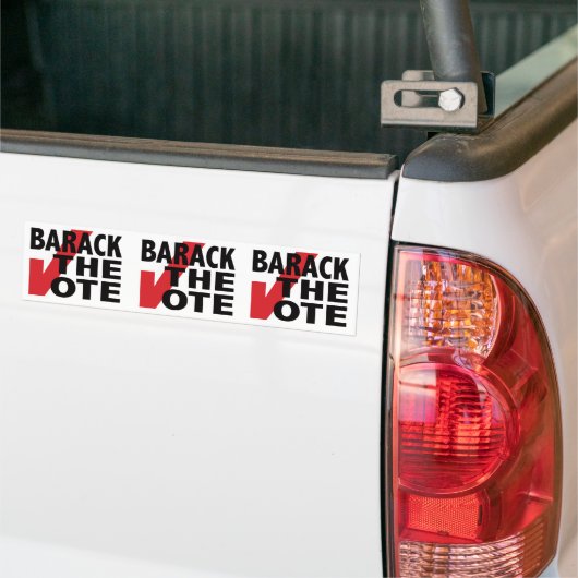 Barack die Abstimmung Autoaufkleber (Auf Lkw)