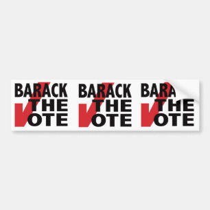 Barack die Abstimmung Autoaufkleber