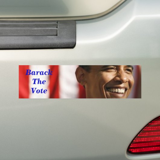 Barack die Abstimmung Autoaufkleber (Auf Auto)