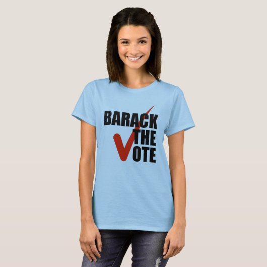 Barack die Abstimmung T-Shirt (Vorne ganz)
