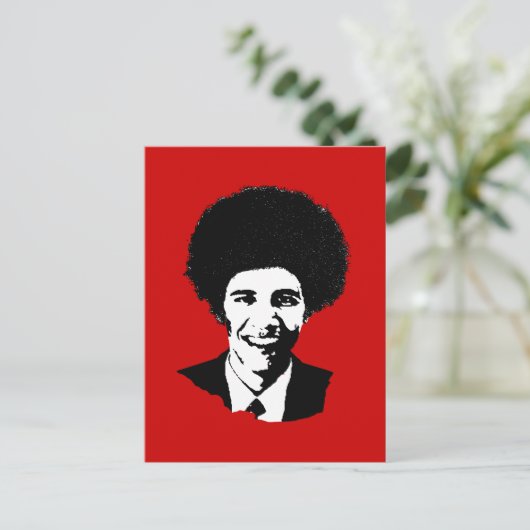 BARACK FROBAMA POSTKARTE (Stehend Vorderseite)