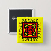 BARACK FÜR ÄNDERUNGS-BUTTON BUTTON (Vorne & Hinten)