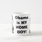 Barack für Präsidenten Mug Kaffeetasse (Mittel)
