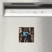 Barack-Gesichter Magnet (In Situ (Geschirrspüler))