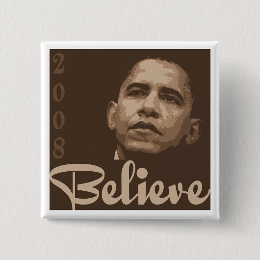 Barack glauben Knopf Button (Vorderseite)