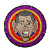 Barack Hussein Obama alias Barry Soetoro Dartscheibe (vorne)