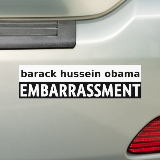 Barack Hussein Obama Autoaufkleber (Auf Auto)