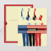 Barack Hussein Obama Postcard Postkarte (Vorne/Hinten)