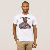 BARACK IM GEBÄUDE T-Shirt (Vorne ganz)