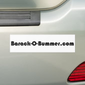 Barack-O-Enttäuschung Autoaufkleber (Auf Auto)