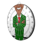 Barack-Oama-Santa-Klub Dartscheibe (Vorderseite rechts)