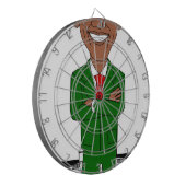 Barack-Oama-Santa-Klub Dartscheibe (Vorderseite Links)