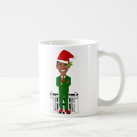 Barack-Oama-Santa-Klub Kaffeetasse (Rechts)