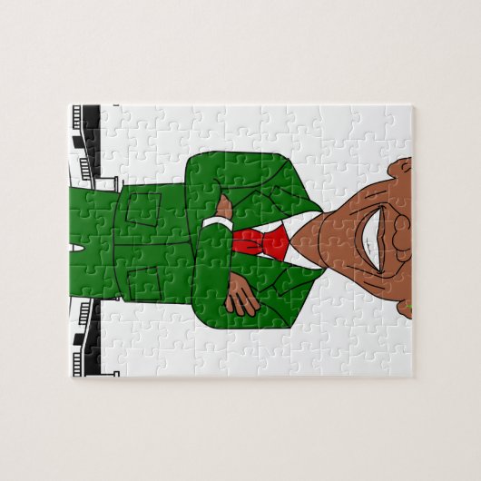 Barack-Oama-Santa-Klub Puzzle (Horizontal)