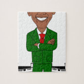 Barack-Oama-Santa-Klub Puzzle (Vertikal)
