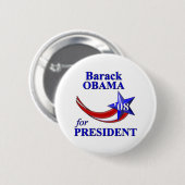 Barack Obama 08 Button (Vorne & Hinten)