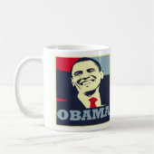Barack Obama '08 Kaffeetasse (Links)