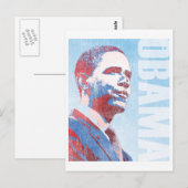 Barack Obama '08 Postkarte (Vorne/Hinten)