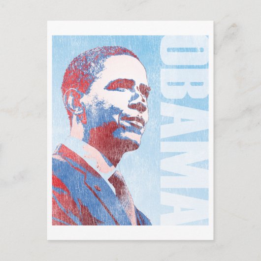 Barack Obama '08 Postkarte (Vorderseite)