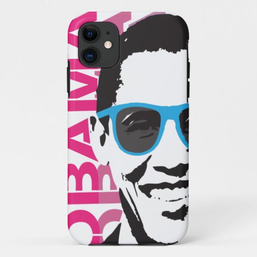 Barack Obama 12 Schatten iPhone 5 Fall Case-Mate iPhone Hülle (Rückseite)