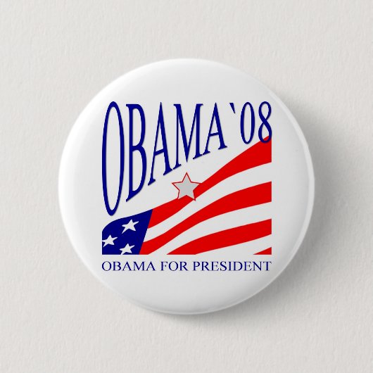 Barack Obama 2008 Button (Vorderseite)