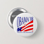 Barack Obama 2008 Button (Vorne & Hinten)