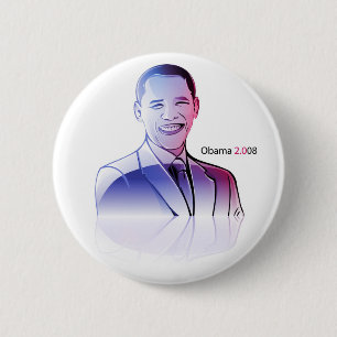 Barack Obama 2008 Knöpfe Button
