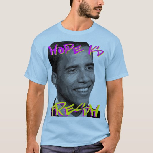 Barack Obama 2008 T-Shirt (Vorderseite)