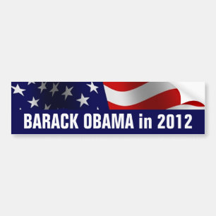 Barack Obama 2012 Autoaufkleber
