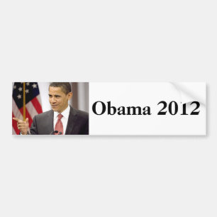 Barack Obama 2012 Autoaufkleber