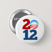 Barack Obama 2012 Button (Vorne & Hinten)