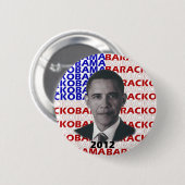 Barack Obama 2012 Button (Vorne & Hinten)